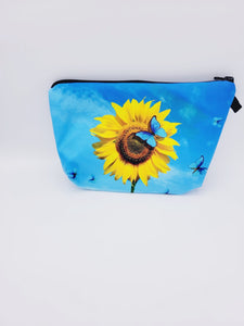 Sunflower Cosmetic Bag