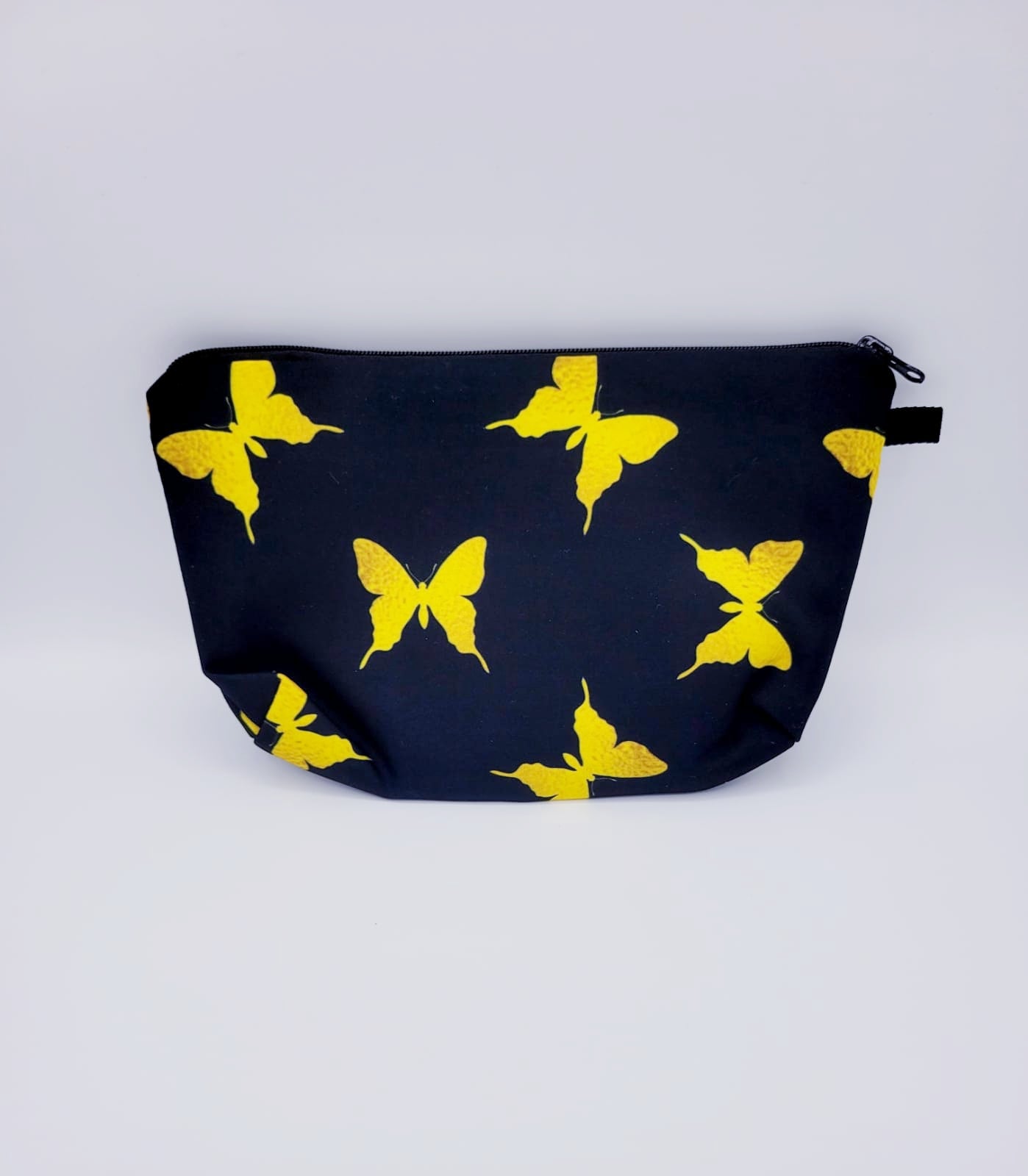 Yellow Butterflies Cosmetic Bag