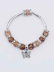 Brown Butterfly Bracelet