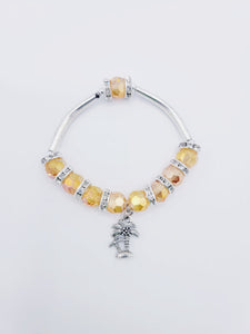 Orange Palm Bracelet