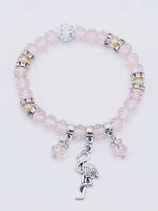 Light Pink Flamingo Bracelet