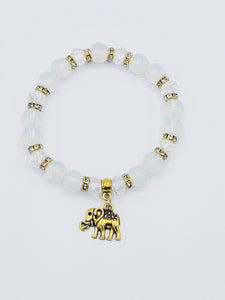 Opal Elephant Bracelet