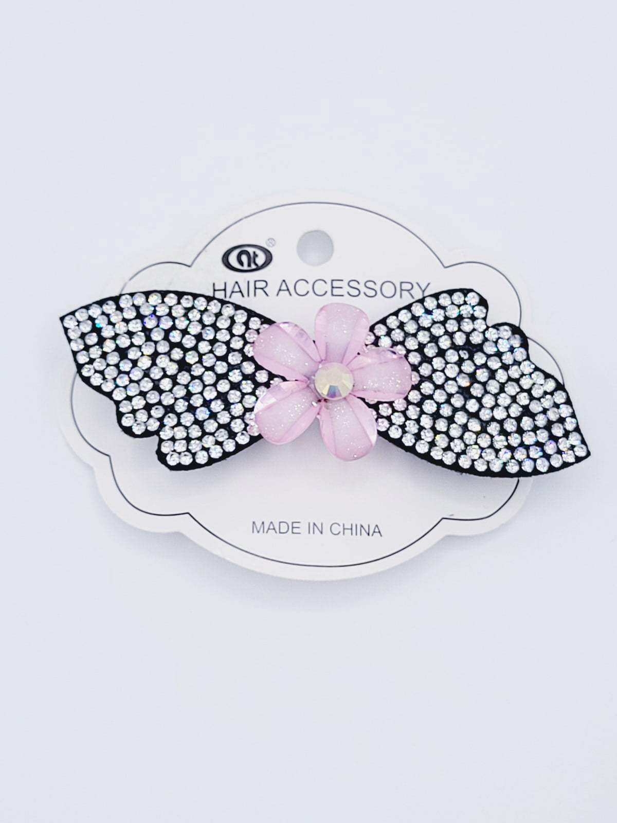 Light Pink Flower Hair Clip