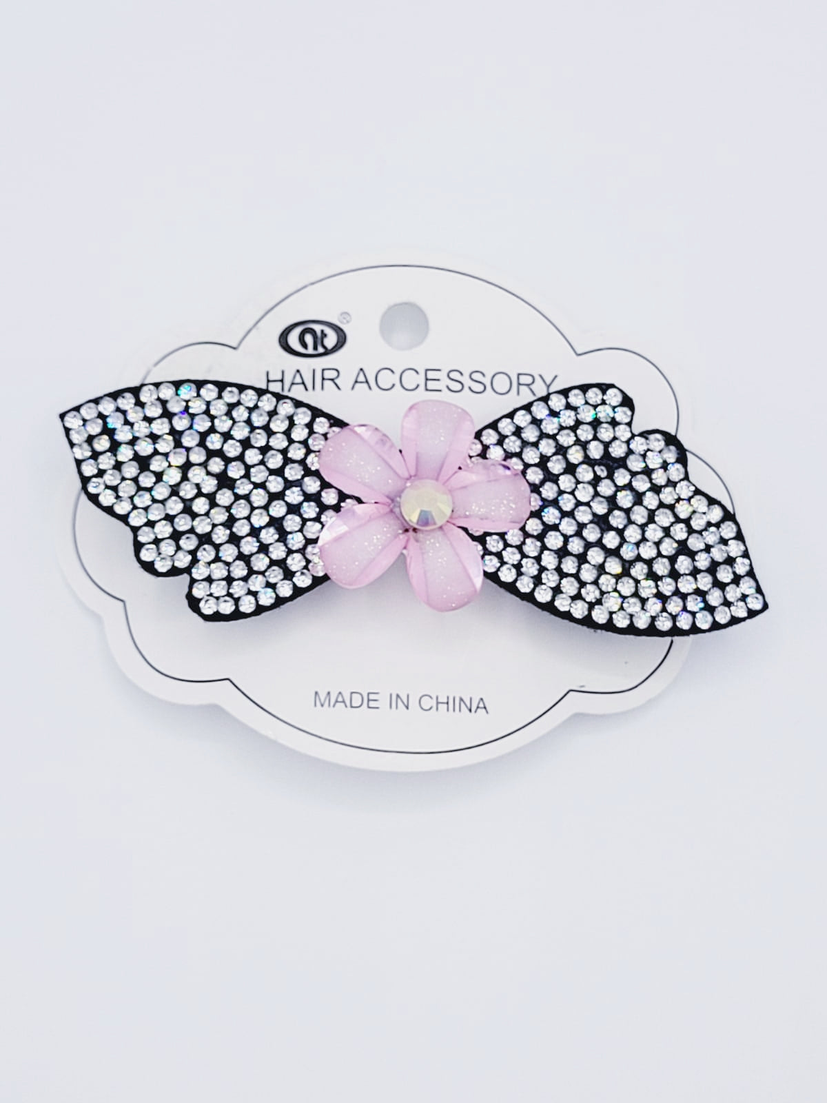 Light Pink Flower Hair Clip