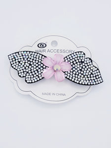 Light Pink Flower Hair Clip