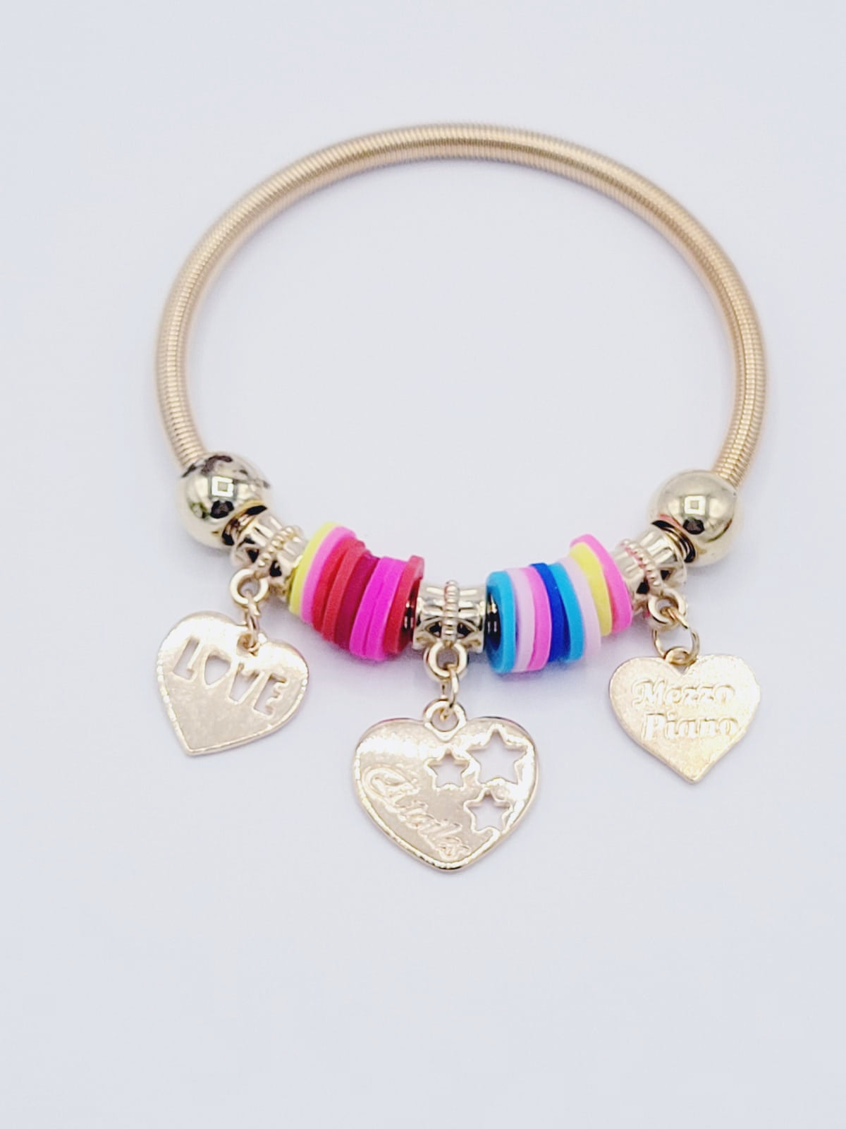 Heart Bangle Bracelets