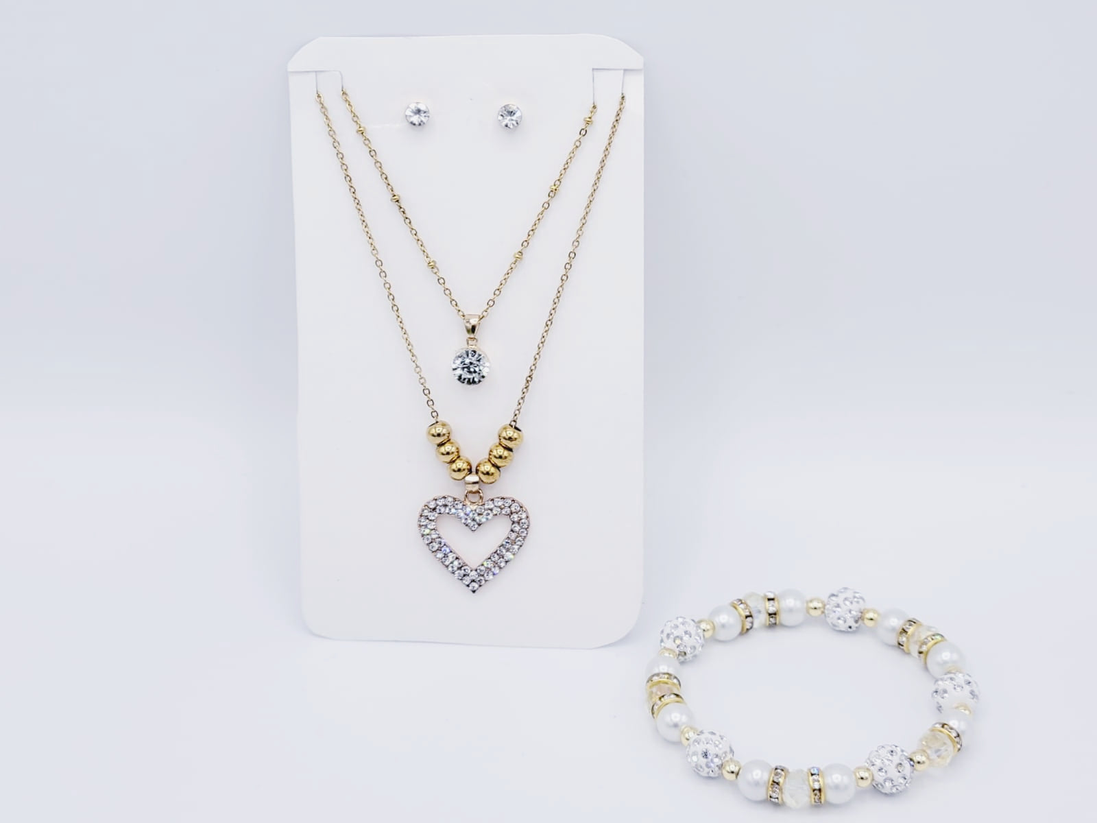 Gold Heart Set