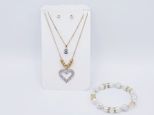 Gold Heart Set