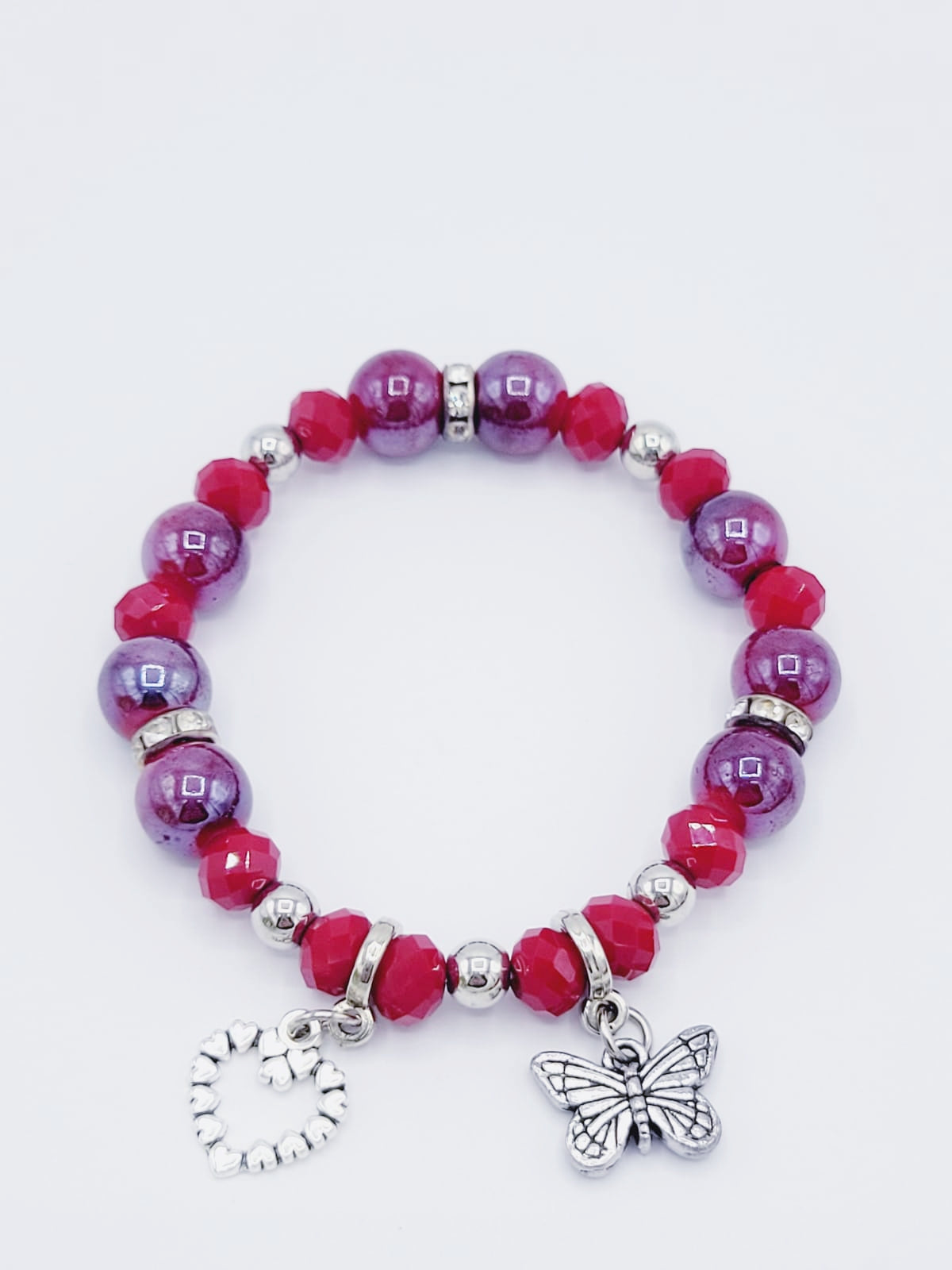 Red Butterfly Bracelet