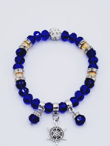 Sapphire Blue Rudder Bracelet