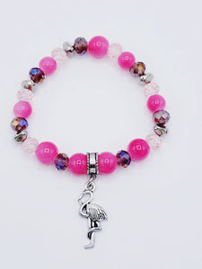 Fuchsia Flamingo Bracelet