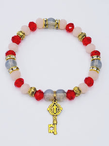 Multicolor Key Bracelet