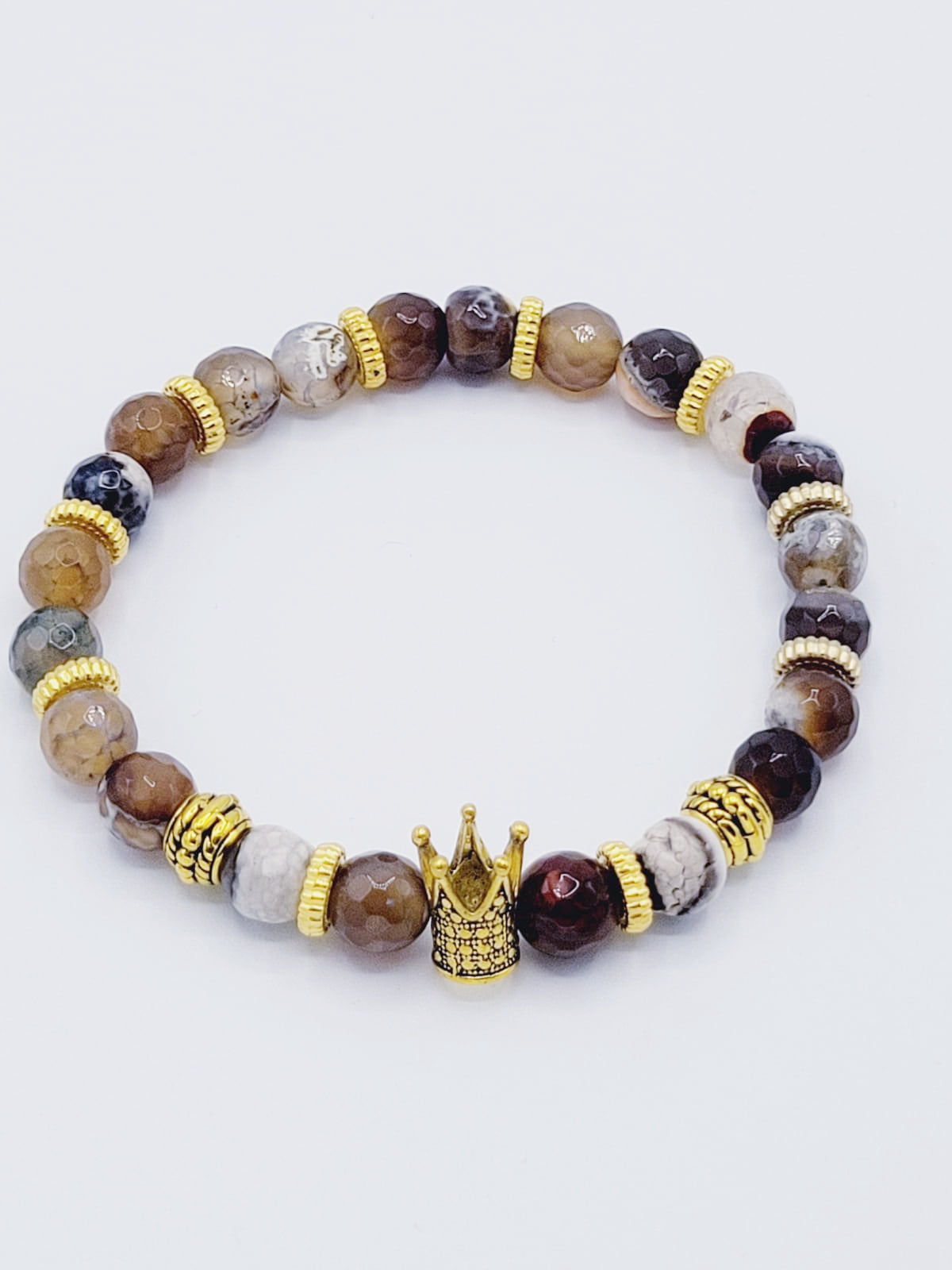 Brown Crown Bracelet