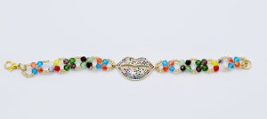 Multicolor Lip Bracelet