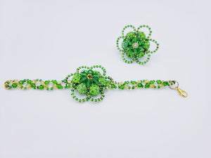 Green Flower Set