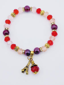 Multicolor Eiffel Tower Bracelet