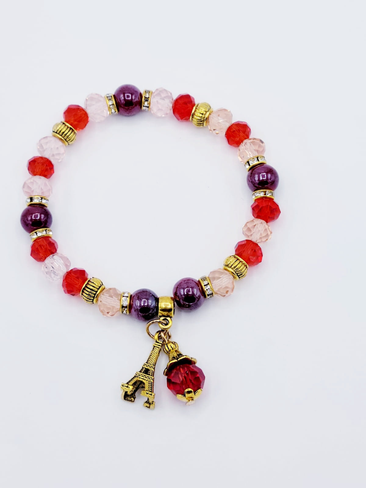 Multicolor Eiffel Tower Bracelet