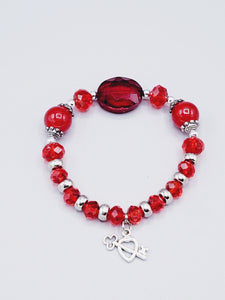 Red Heart Bracelet