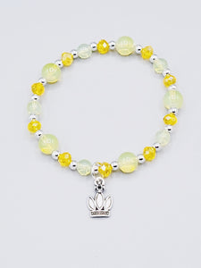 Yellow Crown Bracelet