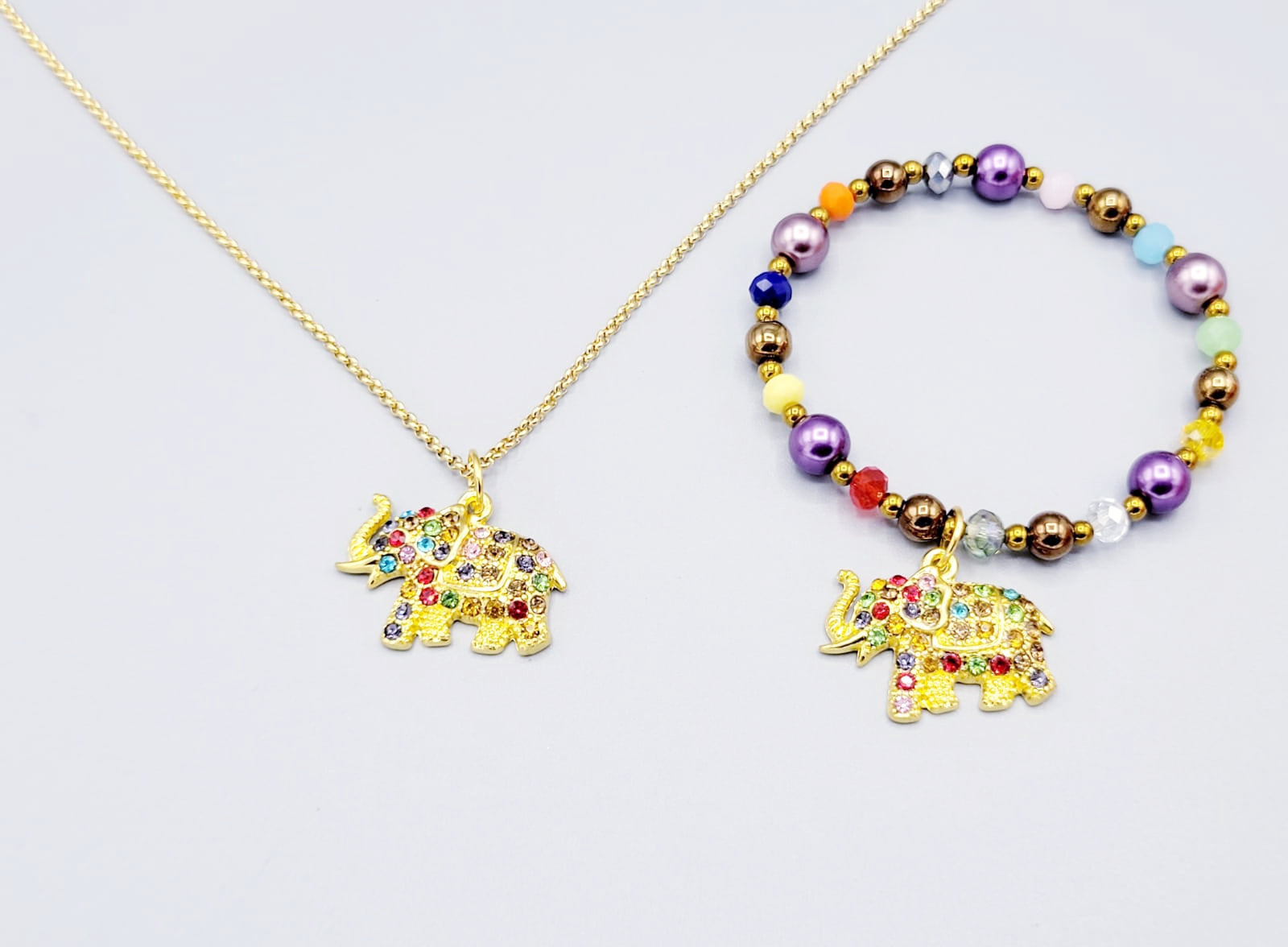 Multicolor Elephant Set