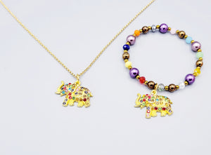 Multicolor Elephant Set