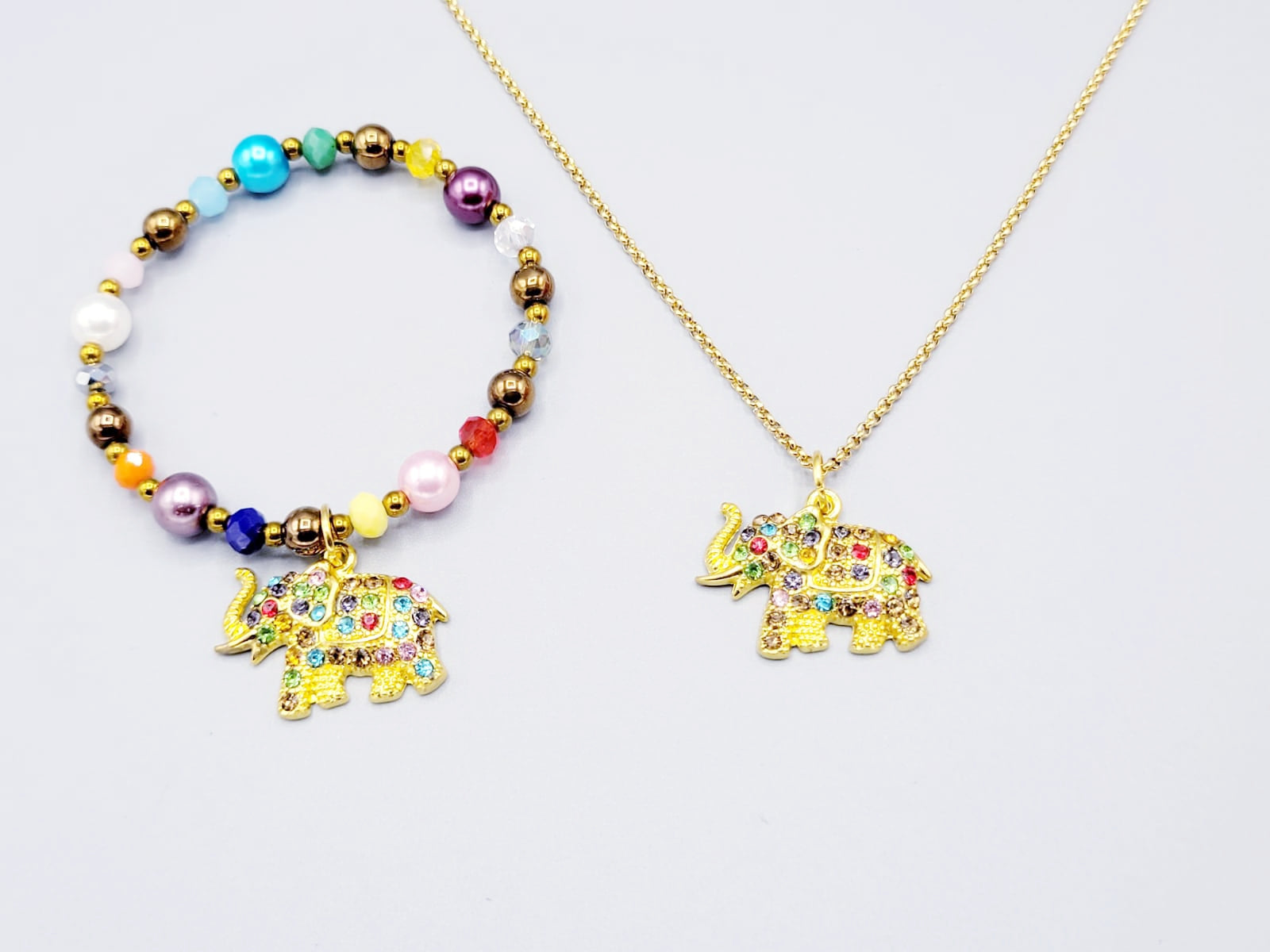 Multicolor Elephant Set