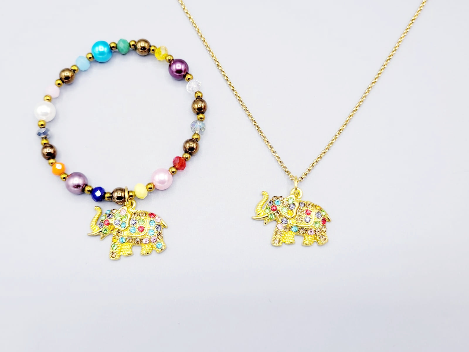 Multicolor Elephant Set