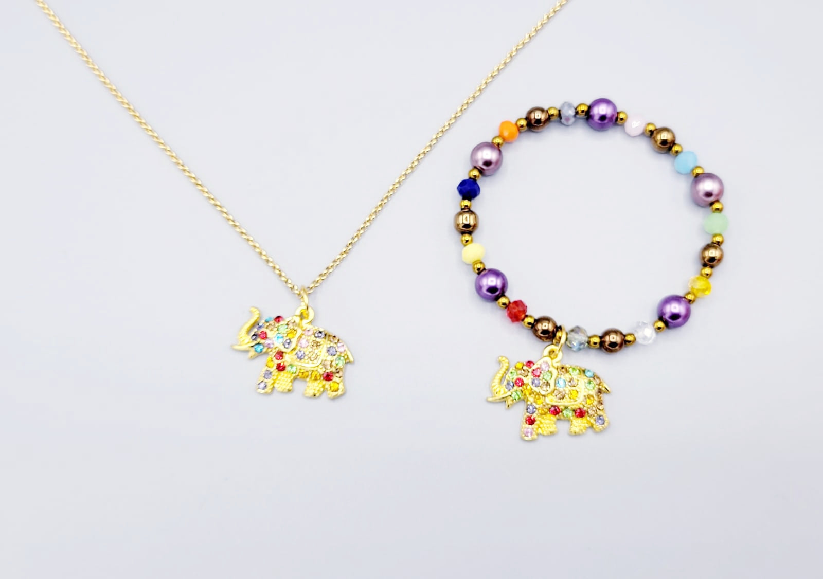 Multicolor Elephant Set