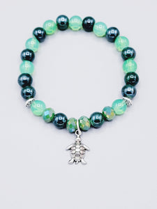 Green Turtle Bracelet