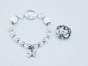 White Butterfly Set