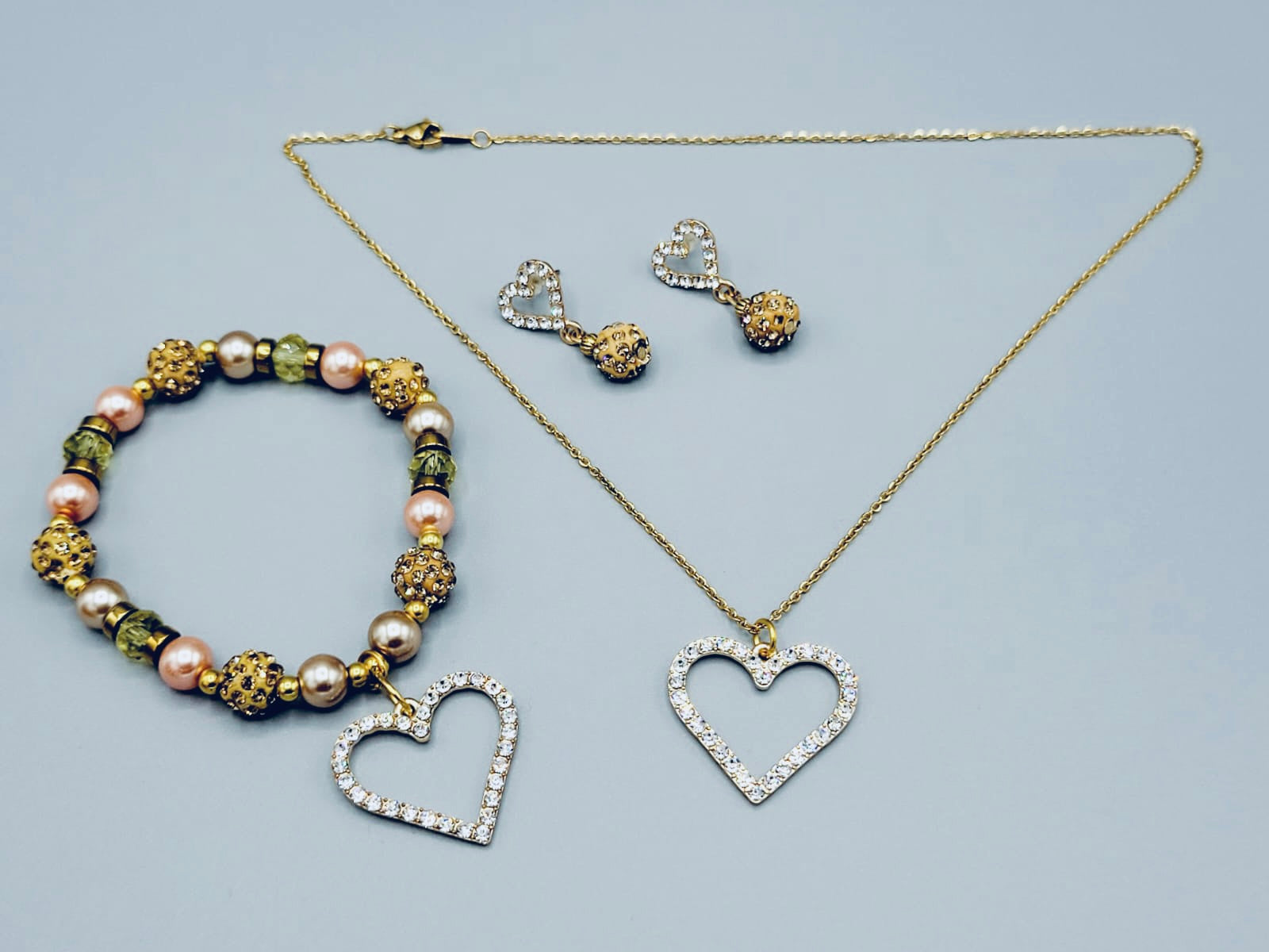 Amber Heart Set