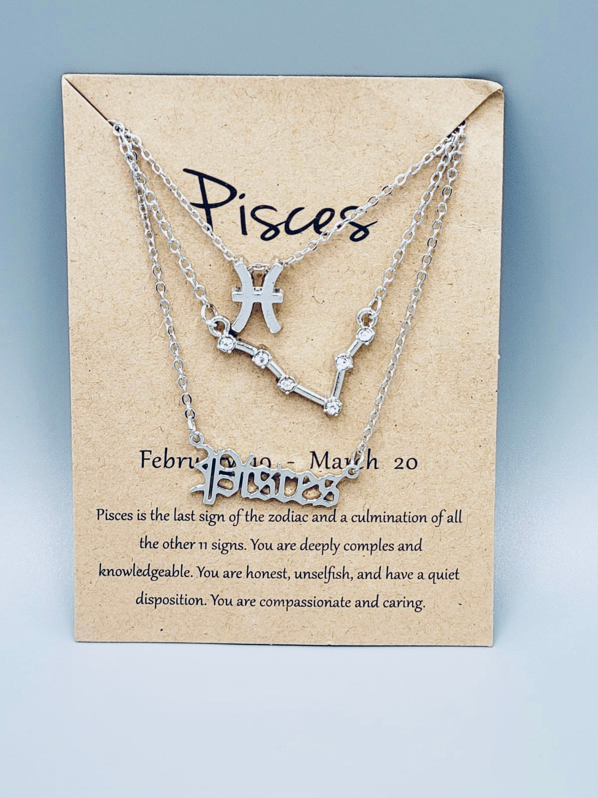 Pisces Zodiac Sign Necklaces