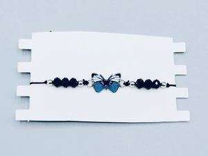 Black Butterfly Bracelet