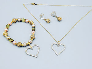 Amber Heart Set