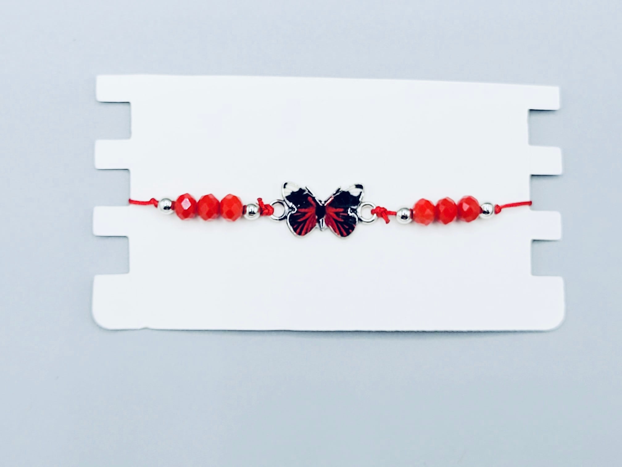 Red Butterfly Bracelet