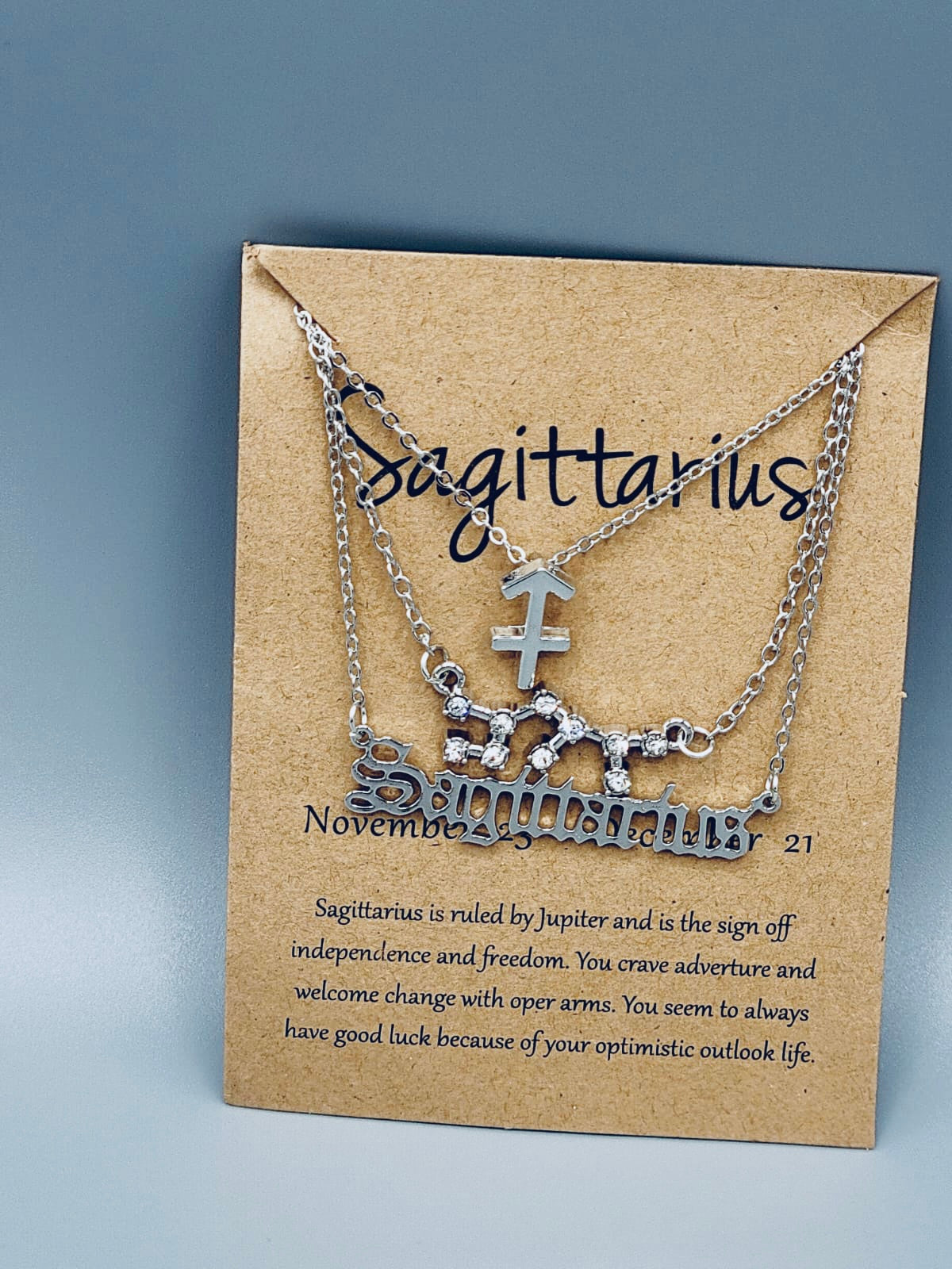 Sagittarius Zodiac Sign Necklaces