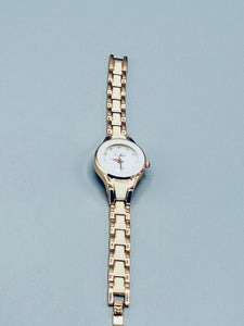 Gold Circle-Shaped Watch
