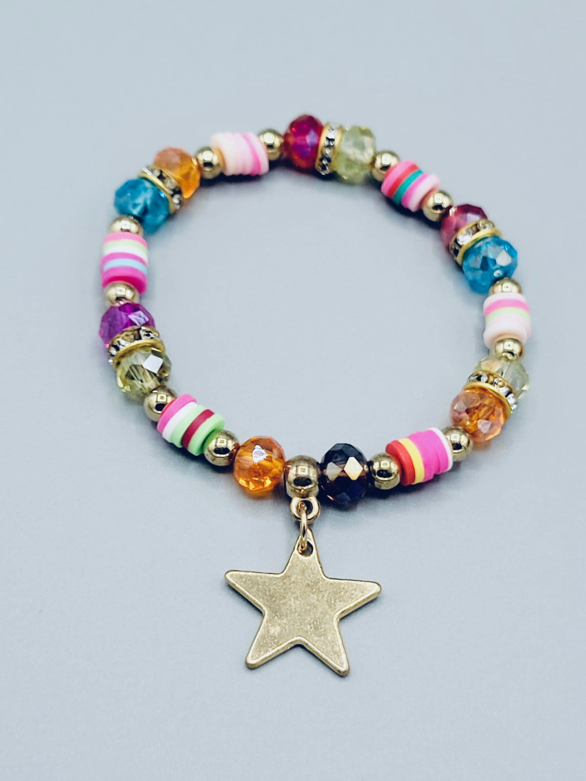 Multicolor Star Bracelet