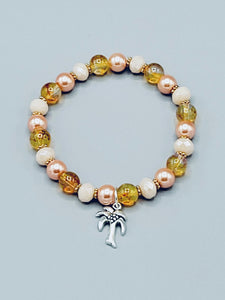 Orange Palm Bracelet