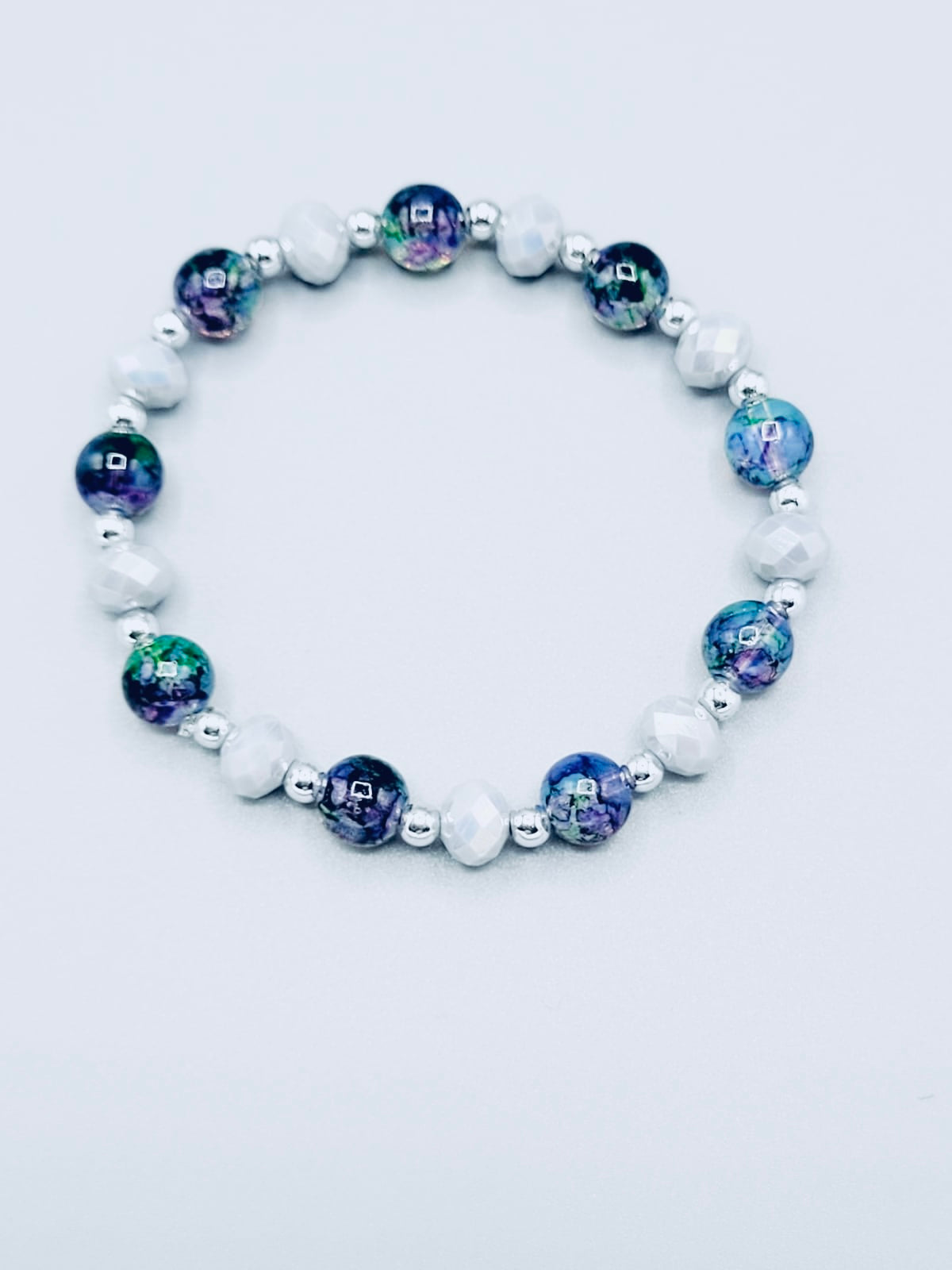 Galaxy And Gray Bracelet
