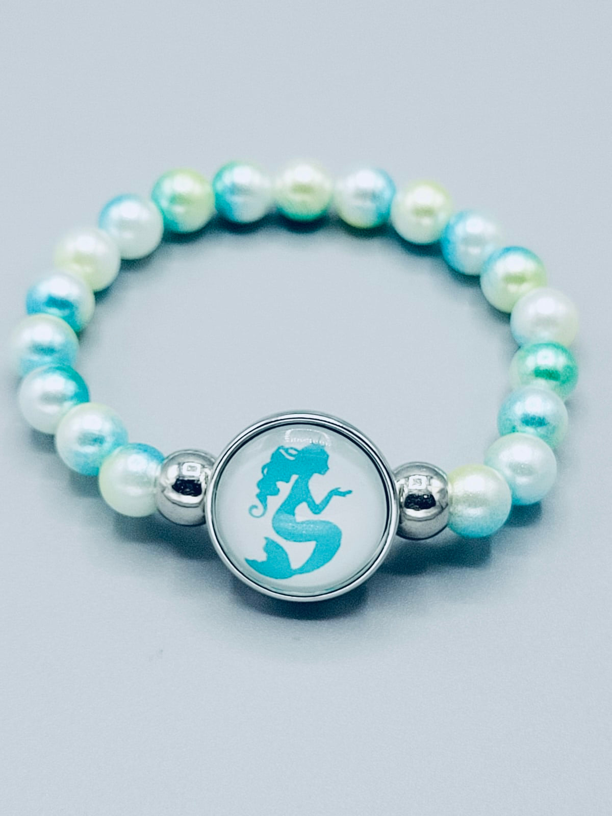 Aquamarine Mermaid Bracelet