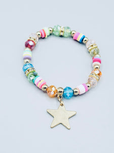 Multicolor Star Bracelet