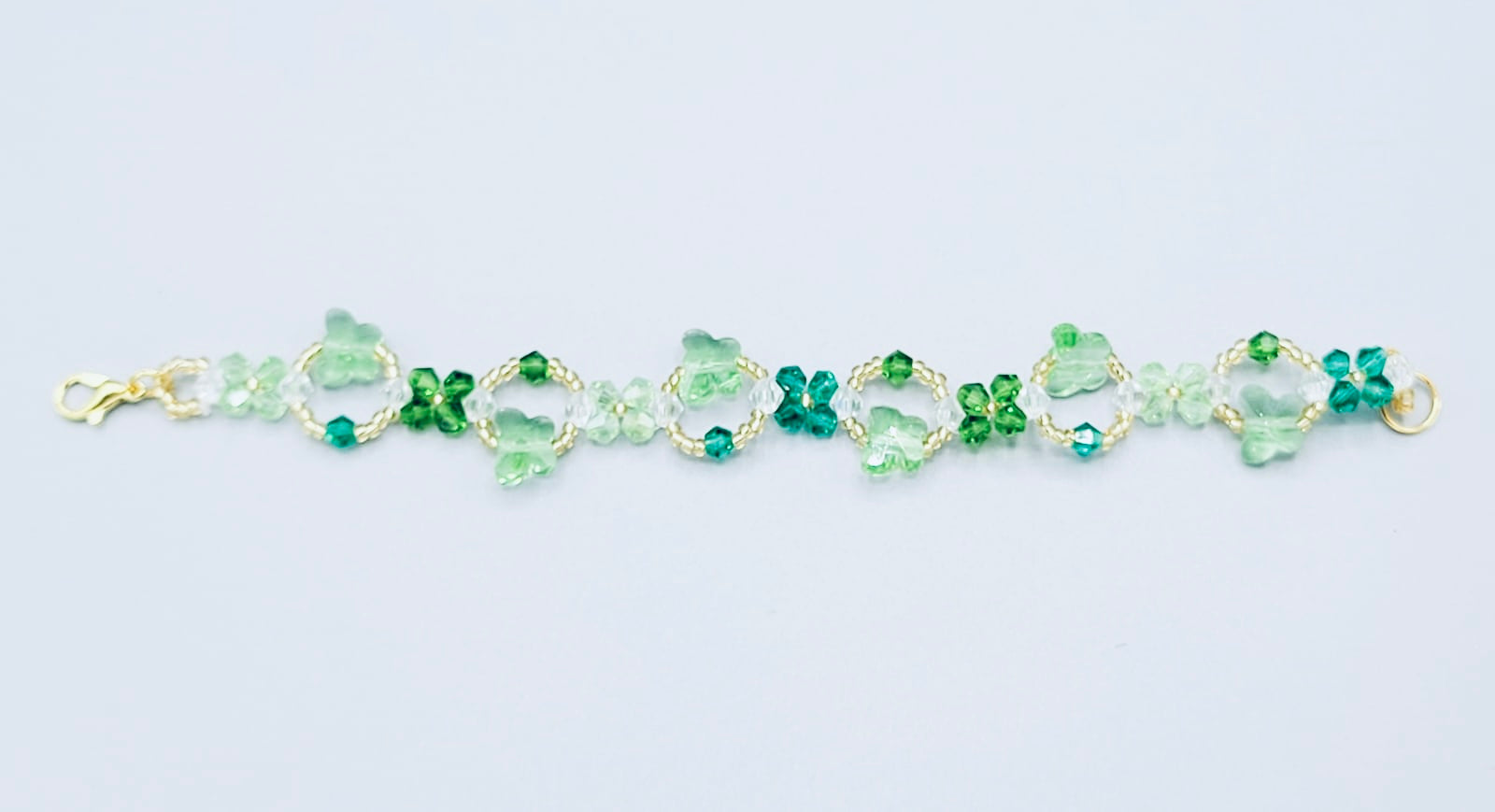 Green Butterfly Bracelet