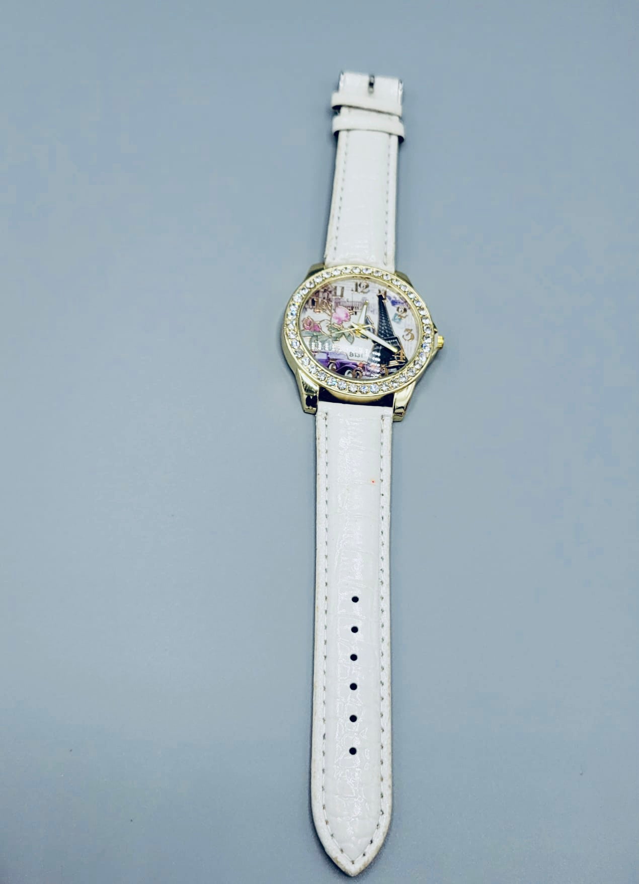 White Circle-Shaped Watch