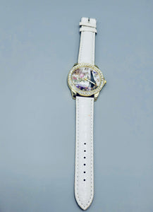 White Circle-Shaped Watch