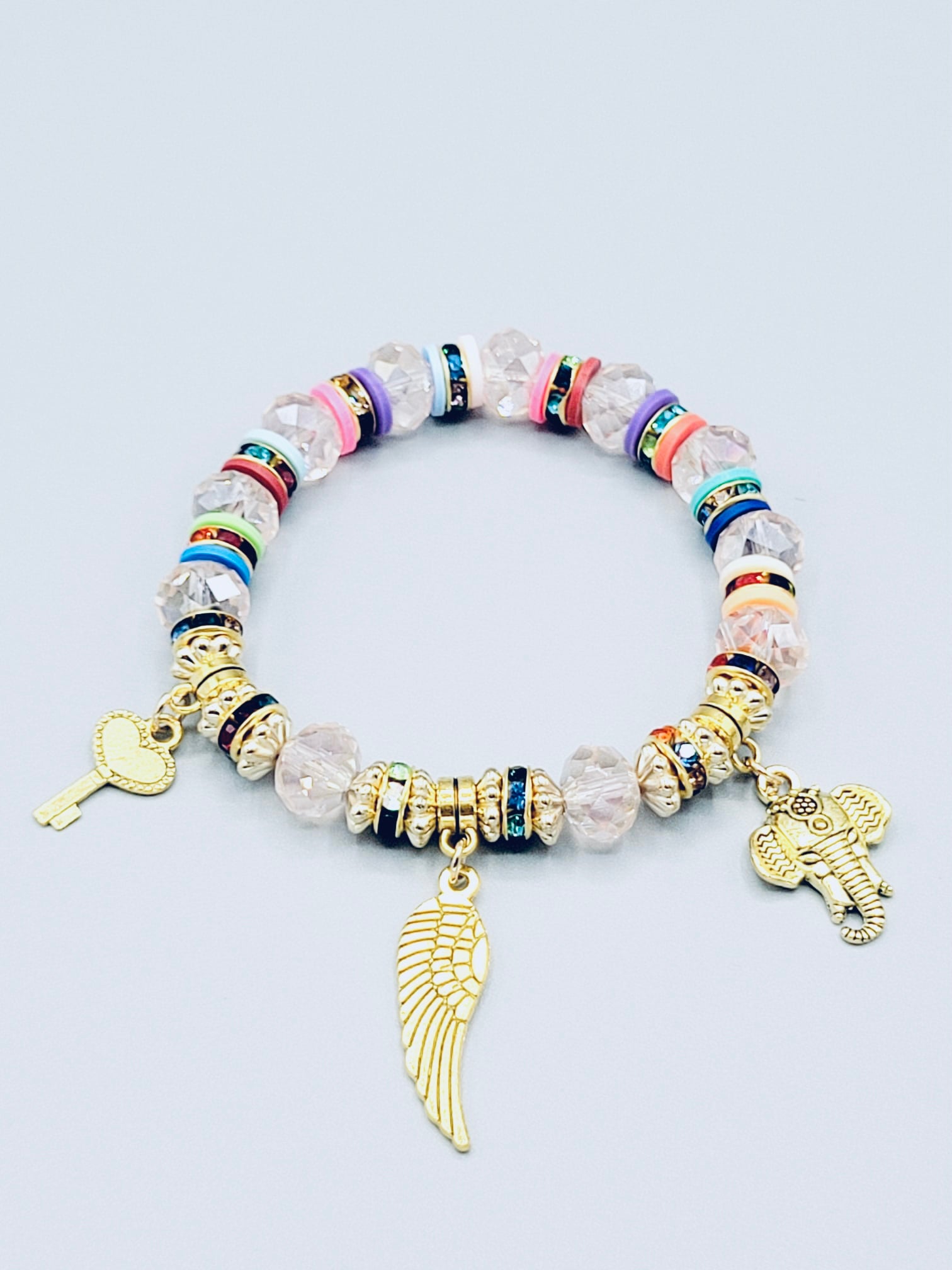 Light Pink Wings Bracelet