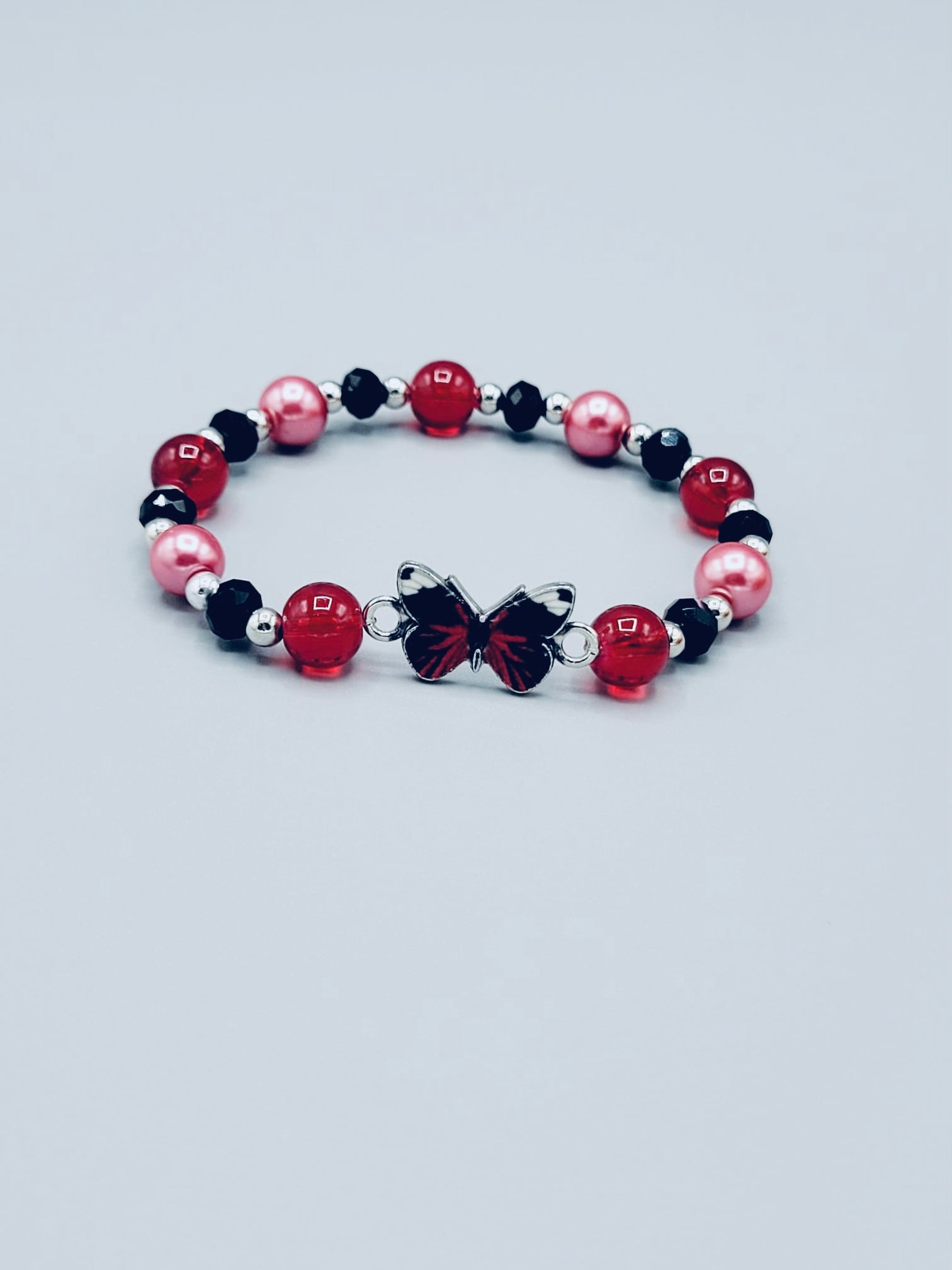 Red Butterfly Bracelet