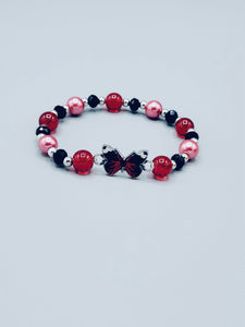 Red Butterfly Bracelet