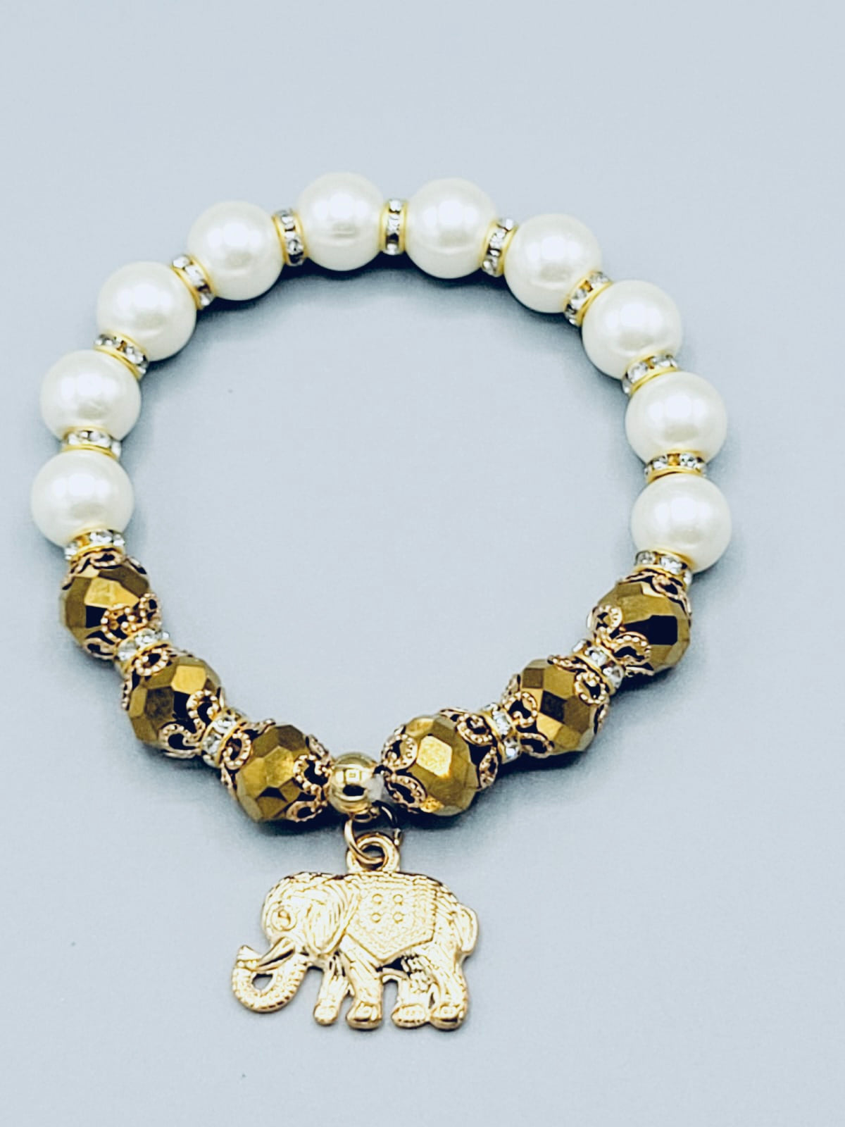 Gold Elephant Bracelet