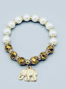 Gold Elephant Bracelet